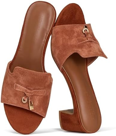 Project Cloud 100% Genuine Leather Sandals Women Footwear - Memory Foam Insole & Non-Slip Women S... | Amazon (US)