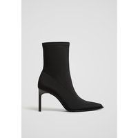 Fabric ankle boots with stiletto heel - Women's All | Stradivarius United Kingdom | Stradivarius (UK)