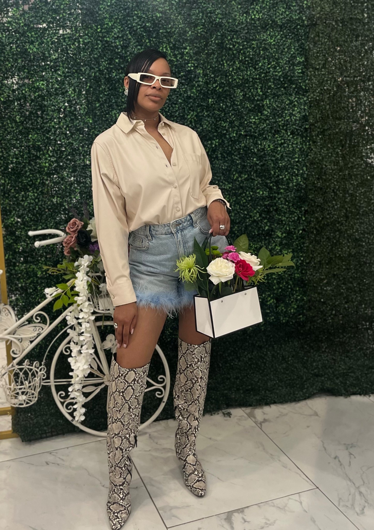 Feathers, Flowers & Snakeskin...