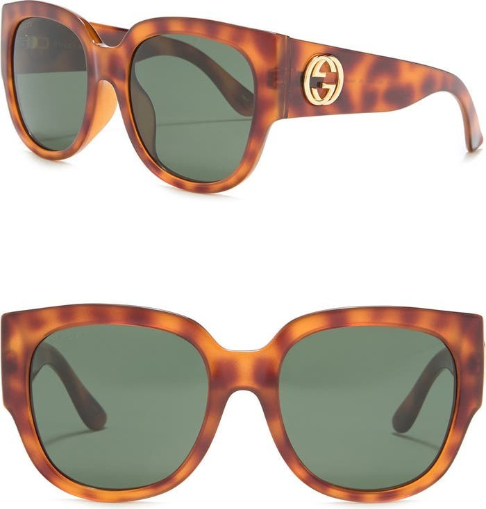 55mm Oversized Square Sunglasses | Nordstromrack | Nordstrom Rack