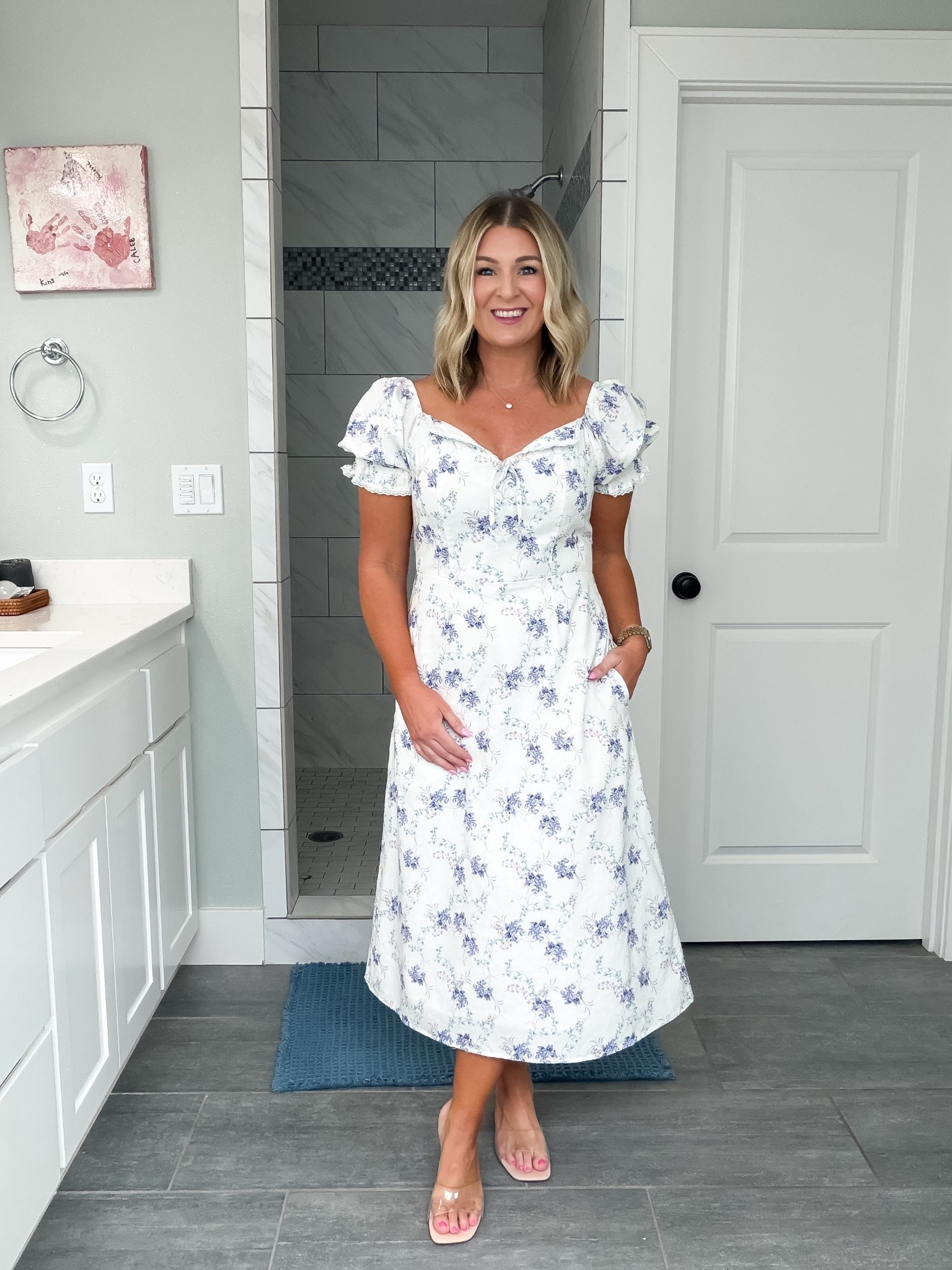 This would be the perfect Easter dress 

Wearing a small 

#LTKootd #LTKgrwm #LTKSeasonal