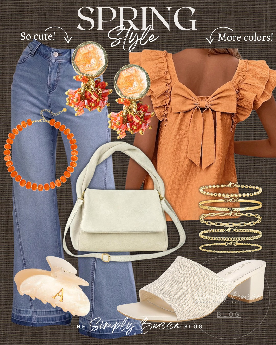 My gooooodness, I adore this orange color annnd this top! 🤩

Fresh Spring Outfit Ideas You’ll Love

@amazon @ink+alloy #ltkwomens #amazonfashion #orange #springstyle #springoutfits  

 

#LTKootd #LTKmomlife #LTKSeasonal
