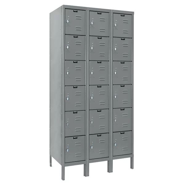 Premium 6 Tier 3 Wide Locker | Wayfair Professional