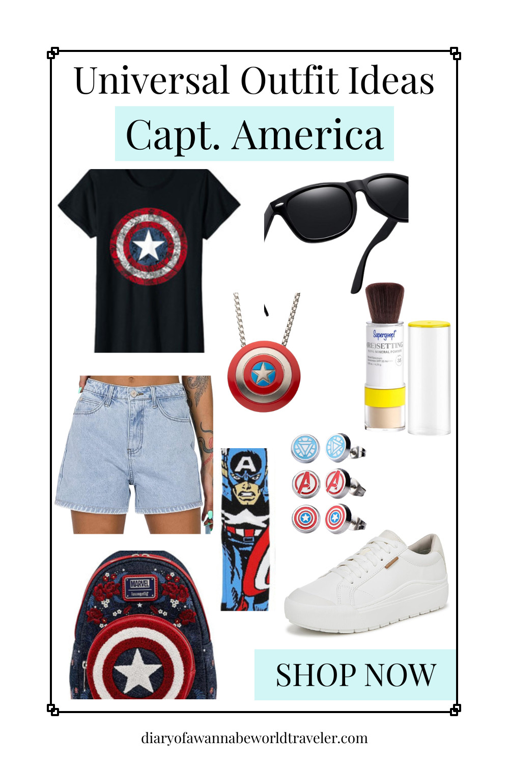 This Captain America–inspired outfit is patriotic, bold, and perfect for Marvel Super Hero Island 🇺🇸✨ Great for meet-and-greets, ride days, or snapping photos with the comic-style buildings, this look blends superhero vibes with comfy theme-park practicality.

#CaptainAmericaOutfit #CaptainAmericaStyle #MarvelSuperHeroIsland #UniversalStudiosOutfit #UniversalOrlando #IslandsOfAdventure #MarvelOutfit #PatrioticStyle #ThemeParkOutfit #ThemeParkFashion #UniversalStyle #ParkDayOutfit #OOTD #OutfitInspo #UniversalTrip #OrlandoVacation #MarvelFans #SuperheroLook #UniversalAdventure #ThemeParkLook #RedWhiteAndBlueOutfit #LTKThemePark #OutfitIdeas #UniversalStudiosFlorida 

 #LTKgrwm #LTKootd #LTKTravel