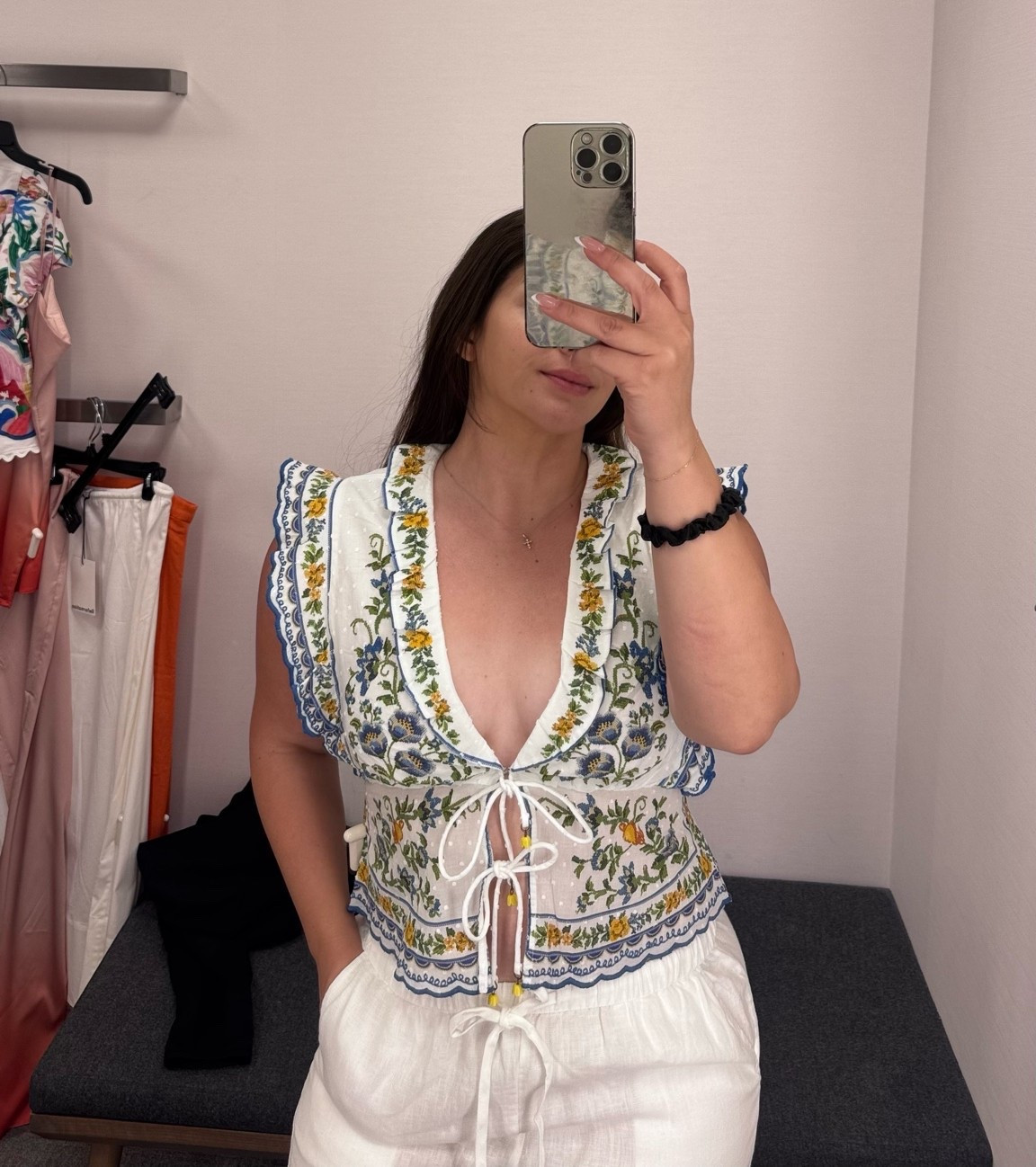 I found the cutest top for summer!!! Whether you’re going on a euro summer trip or just channeling it, this top is so perfect and unique!!!! And I paired it with my new fav white linen pants!

#LTKootd #LTKgrwm #LTKTravel