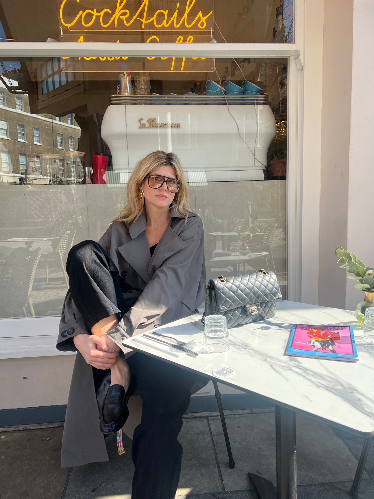 Spring outfit, Frankie shop trench coat, Chanel bag, loafers, ysl sunglasses 

#LTKstyletip #LTKspring #LTKeurope