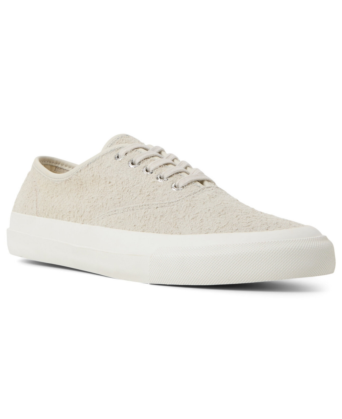 Sperry Men's Topsider Round Toe Sneakers - Cream | Macy's