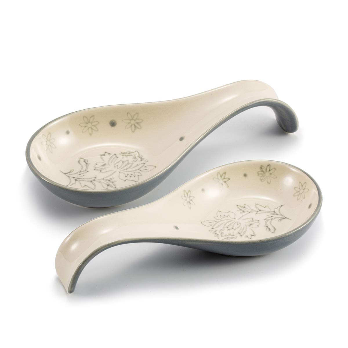 Wisenvoy Spoon Rest Spoon Holder for Stove Top Ceramic Spoon Holder Porcelain Spoon Rest for Kitc... | Amazon (US)