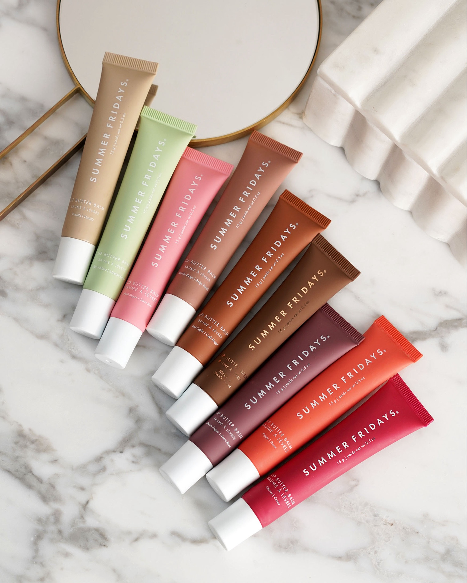 Summer Fridays lip butter balm swatches 

#LTKBeauty