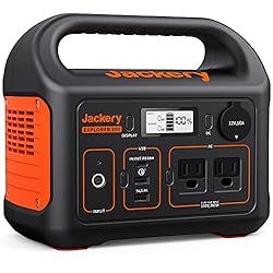 Jackery Portable Power Station Explorer 300, 293Wh Backup Lithium Battery, 110V/300W Pure Sine Wa... | Amazon (US)