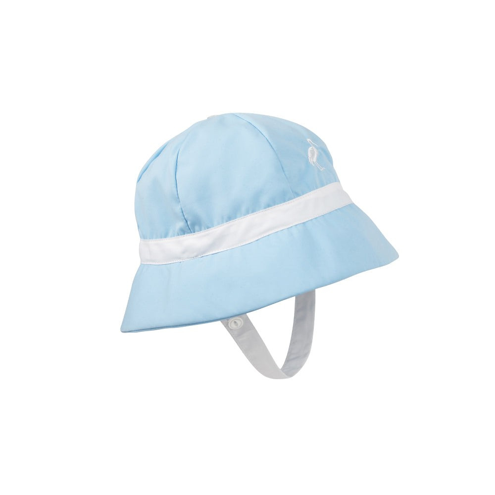 Henry's Boating Bucket - Beale Street Blue with Worth Avenue White | The Beaufort Bonnet Company