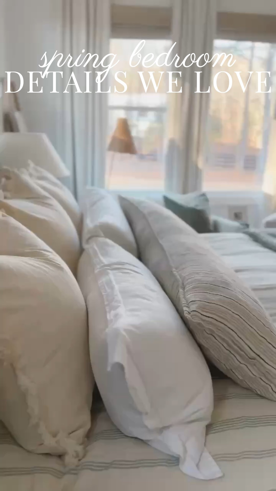 🌿 Your bed should be the coziest and most styled spot in your home — especially in spring.
This look highlights how pillow layering, soft textiles, and a simple color palette can instantly elevate a bedroom. From the upholstered bed and patterned quilt to the rustic bench and vintage-inspired accents, this Modern Classic space feels intentional and effortlessly inviting.

#porcheandco #springhomeupdate #bedroomupgrade #modernclassicbed #neutralinteriors #pillowstackgoals #cozybedroomdecor

Do you want to bring our dreamy Modern Classic style interior design into your own home? 🏡 You’re in luck! Reserve our Online Interior Design packages today -> https://porcheandco.com/edesign ✨ We can’t wait to work with you & design your home with #porcheandco


#LTKHome #LTKSeasonal #LTKvlog