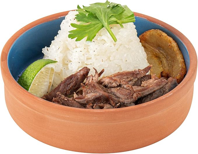 Restaurantware Terracotta Cazuela Bowls 2 Pack of 9 oz Durable Rustic Serving Dish Glazed Oven-Sa... | Amazon (US)