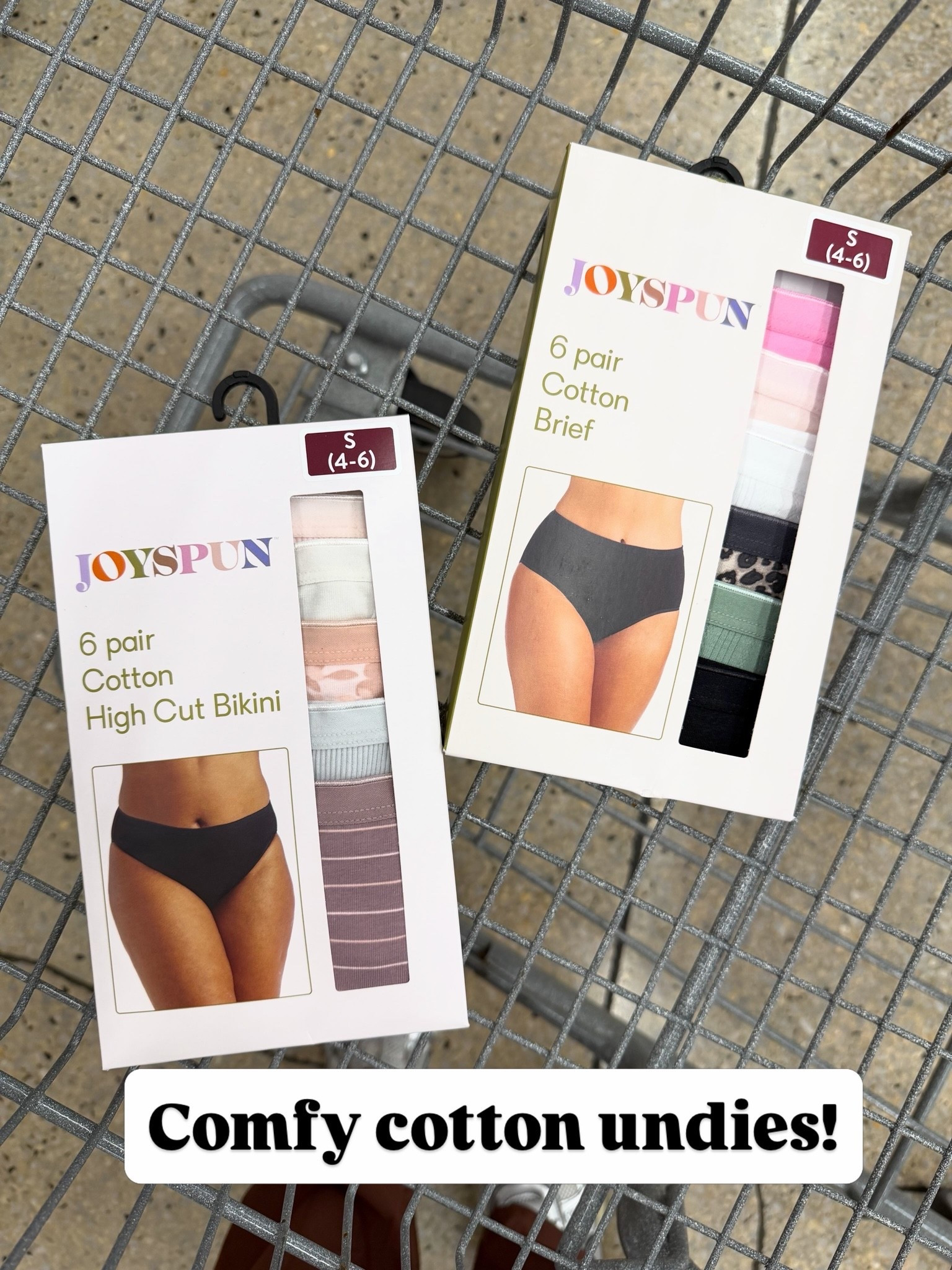 Cotton undies at Walmart, these remind me of the old school Victoria Secret ones! #walmartfashion