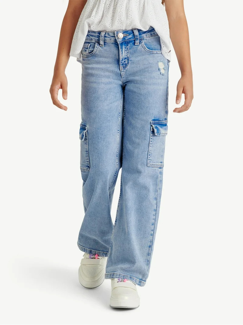 Justice Girl's Bromo Cargo, Sizes 6-18, Slim & Plus | Walmart (US)