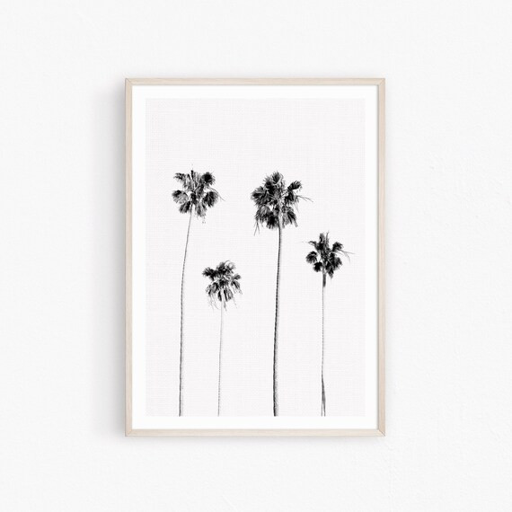 Palm Print Palm Tree Print Palm Poster Palm Tree Poster | Etsy | Etsy (US)