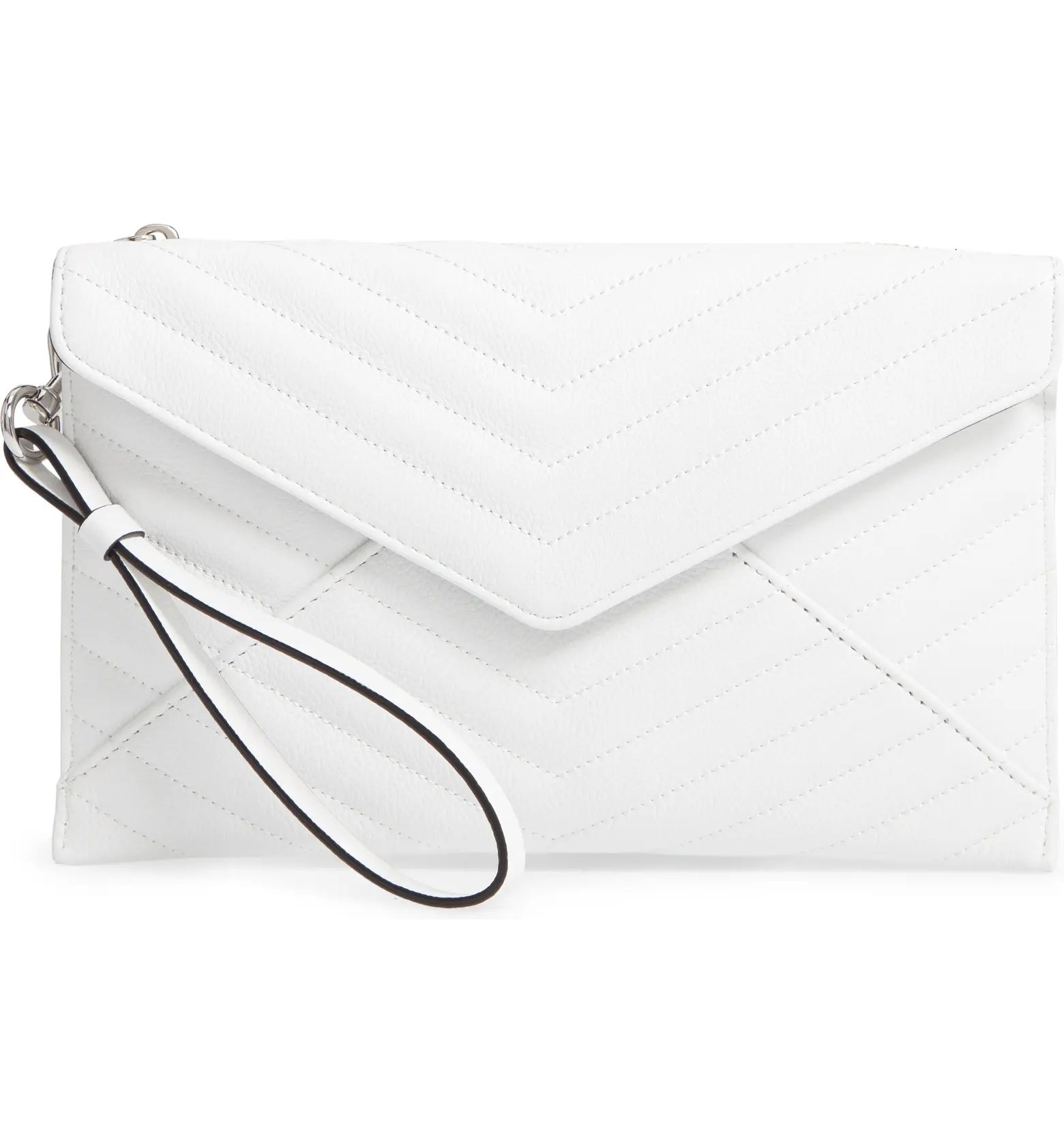 Rebecca Minkoff Leo Quilted Leather Clutch | Nordstrom | Nordstrom