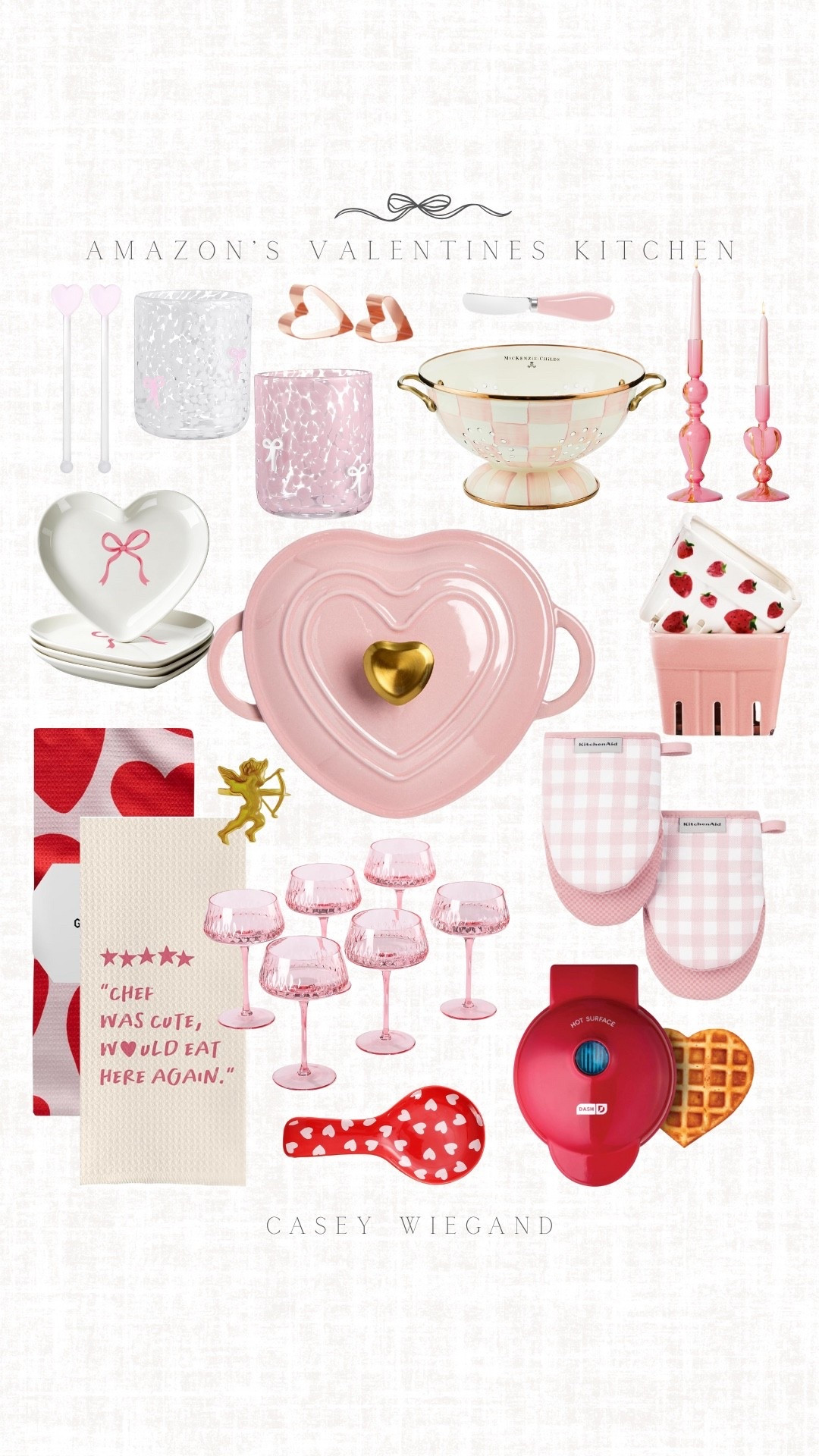 Swept off my feet by these adorable Valentine's kitchen finds on Amazon. Perfect for a sweet and special meal. #ValentinesKitchen

#LTKSeasonal #LTKSaleAlert #LTKHome