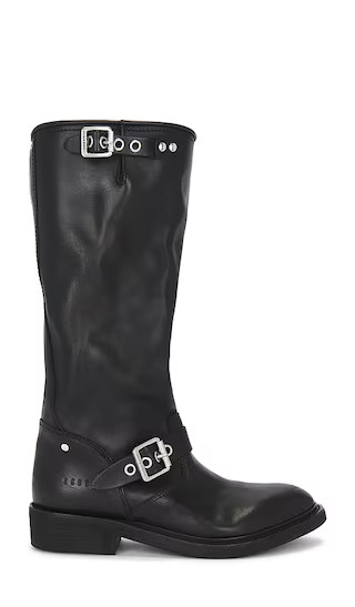 Biker Boot in Black | Revolve Clothing (Global)