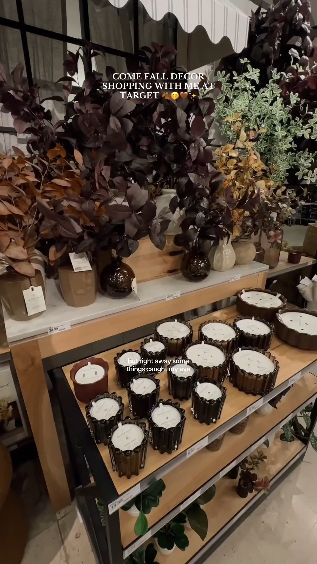 COME FALL DECOR SHOPPING WITH ME AT TARGET!! so many good finds! 🤭🍂🤎✨ #falldecor #targethome #fallfinds #cozyhome 

#LTKSeasonal #LTKHome