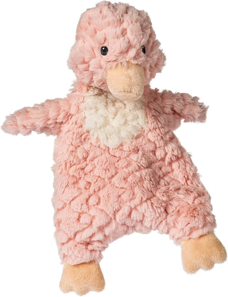 Mary Meyer Lovey Baby Soother Putty Nursery Soft Toy, 13-Inches, Blush Pink Duck | Amazon (US)