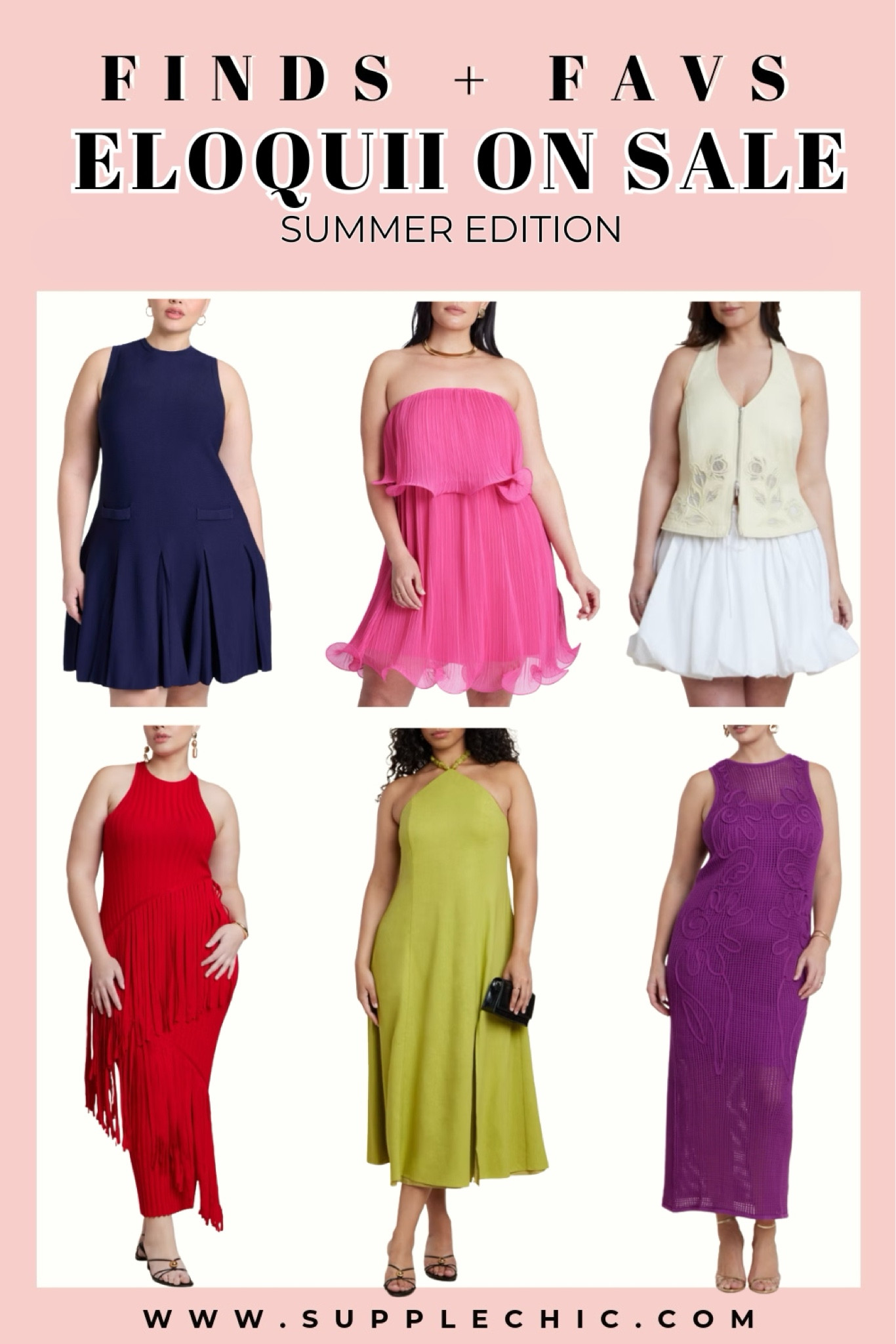 Every summer, I tell myself I don't need another dress. Then the Eloquii sale happens. If you're looking for plus size summer dresses, wedding guest outfits, vacation looks, colorful fashion, or Eloquii sale finds, this collection is full of standout pieces worth grabbing before sizes disappear. Eloquii sale, Eloquii summer dresses, plus size summer fashion, plus size dresses, wedding guest dress, vacation dresses, brunch outfit ideas, colorful summer dresses, summer style inspiration, affordable plus size fashion

#LTKSaleAlert #LTKootd #LTKSeasonal