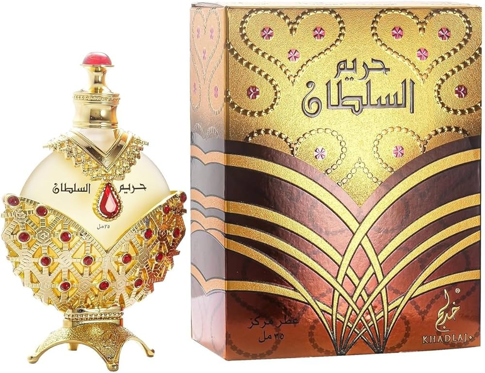 KHADLAJ PERFUMES Hareem Al Sultan Gold Perfume Oil With 35ml EDP Perfume OIL for men and women | Amazon (US)