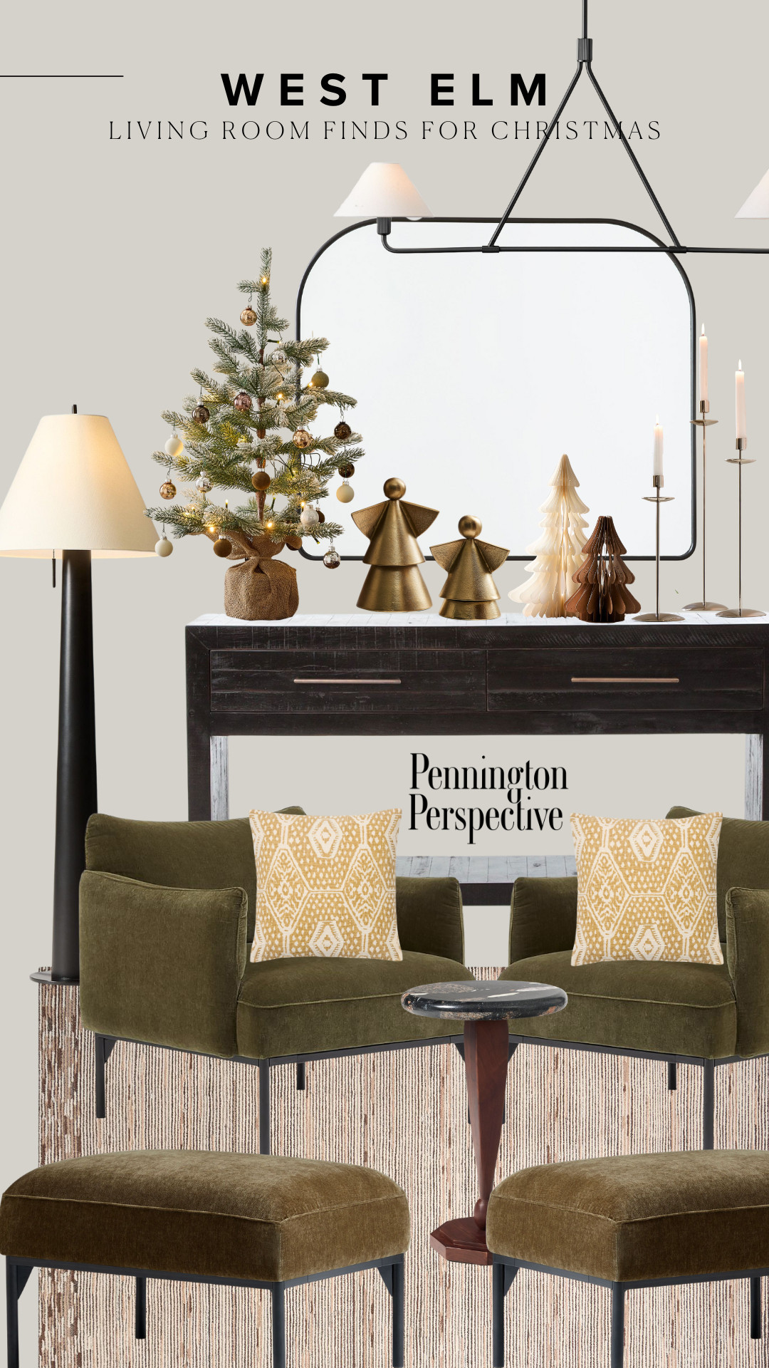 Living room finds for Christmas from West Elm — modern, cozy, and perfectly festive ✨🎄

#WestElm #ChristmasLivingRoom #HolidayDecor #FestiveHome #CozyHoliday #WestElmHome #InteriorInspo #ModernHoliday #StyledSpaces #SeasonalDecor
 

 #LTKHoliday #LTKSeasonal #LTKHome