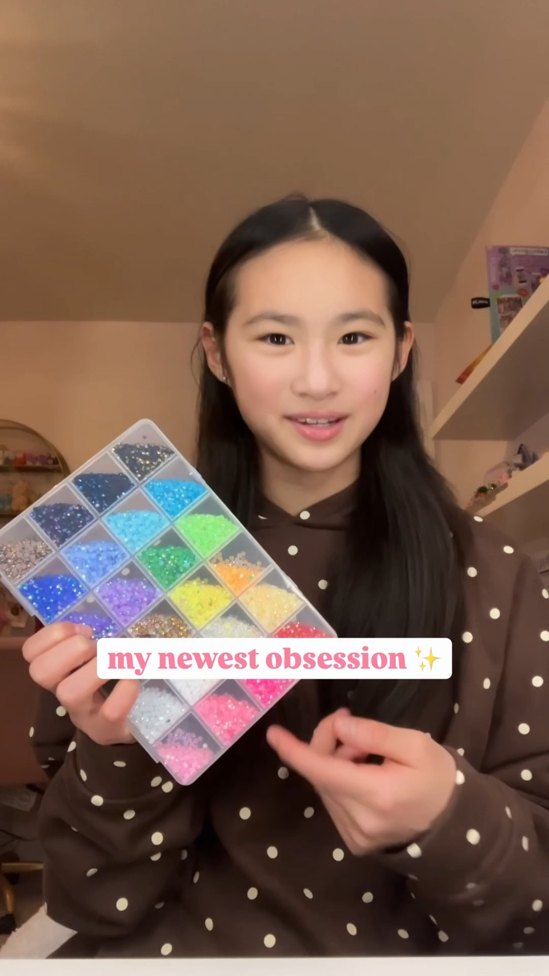 Vivian’s tween obsession - bedazzling all the things!! 

Rhinestone // Diamond art // Craft idea // Tween girls night activity // skincare // perfume // hand sanitizer 