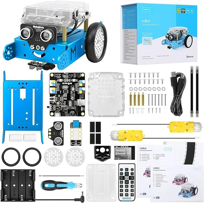 Makeblock mBot Robot Kit, Robotics for Kids Ages 8-12 Learn to Code with Scratch & Arduino, STEM ... | Amazon (US)