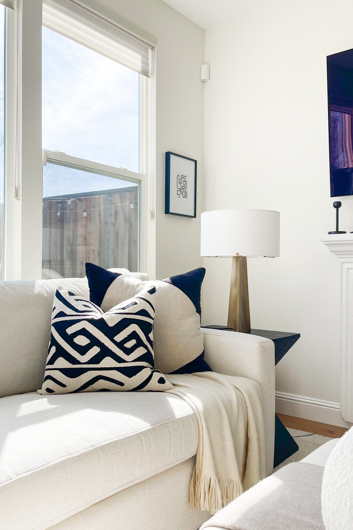 Choosing simple decor brings a sense of calm. The blanket from Crate and Barrel is a must! #modernhome #crate&barrel #neutralhome

#LTKstyletip #LTKSeasonal #LTKhome