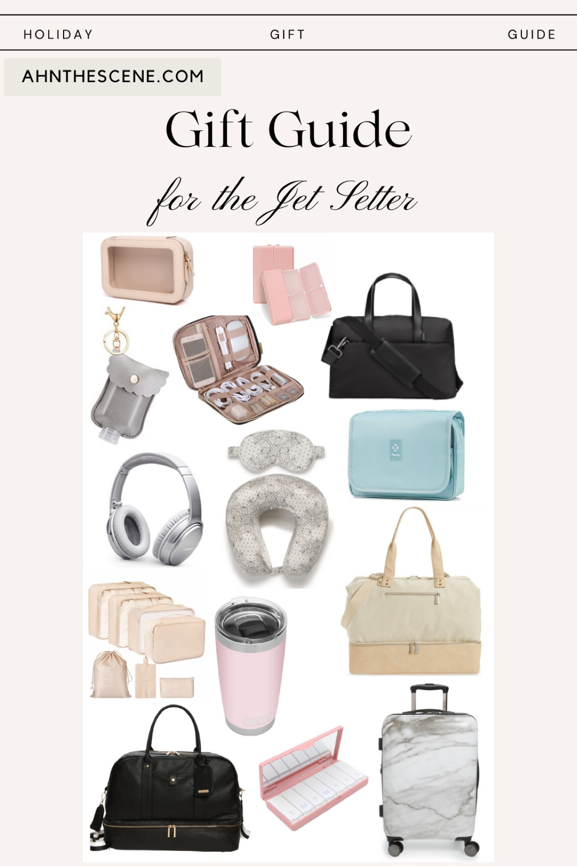 Gift guide for the jet setter ✈️ 

#LTKGiftGuide #LTKSeasonal #LTKHoliday