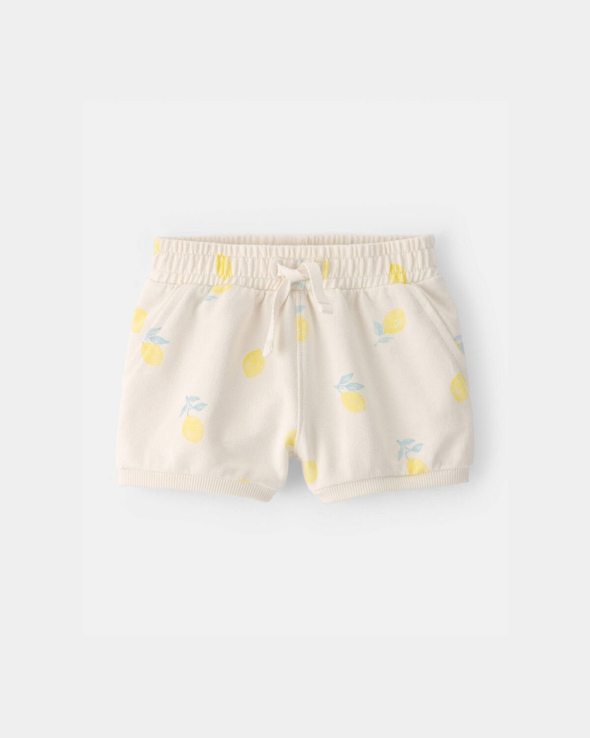 Baby Girl French Terry Shorts - Ivory | Carter's Inc