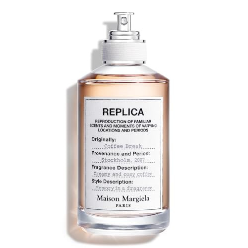 Maison Margiela - Replica - Coffee Break Eau de Toilette - Warm & Spicy - With Coffee, Lavender, & Milk Mousse - 3.4 Fl Oz | Amazon (US)