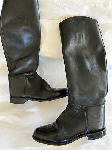 Vintage Marlborough Women’s Leather Horse Riding Boots Sz 9.5 C Made In England  | eBay | eBay US