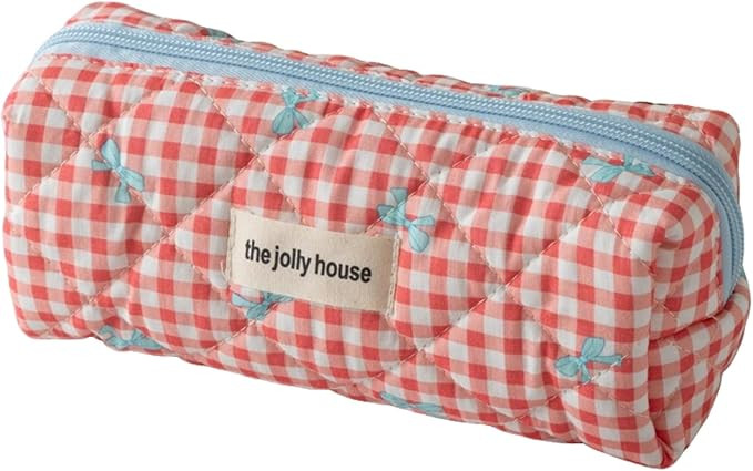 Pencil Pouch Cute Pencil Case for Girls Aesthetic Pencil Bag with Zipper Pen Cases School Supplie... | Amazon (US)