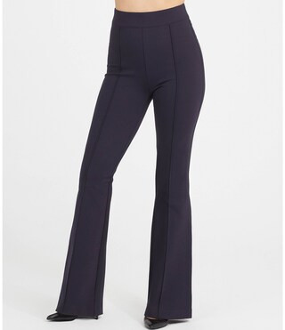 High Rise Flare Leg Ponte Pants | Dillard's