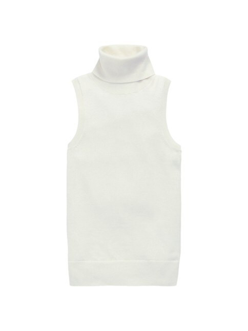 Sleeveless Turtleneck Sweater | Saks Fifth Avenue