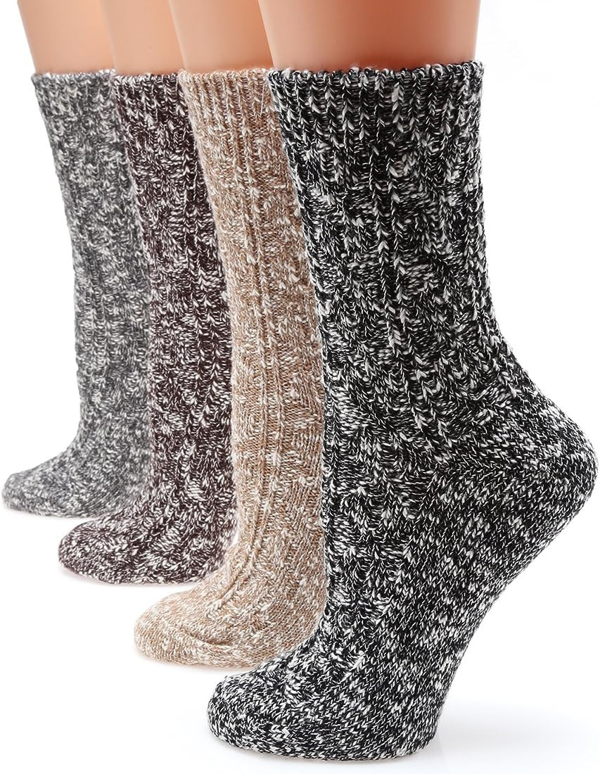 MIRMARU Women's Premium Wool For Fall Outfit And Winter Outfit | Amazon (US)