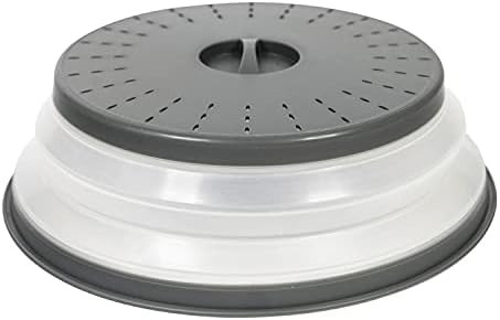 Tovolo Large Collapsible Microwave, Lid for Reheating Food, Meal Prep Gadget, No Mess Folding Plate  | Amazon (US)