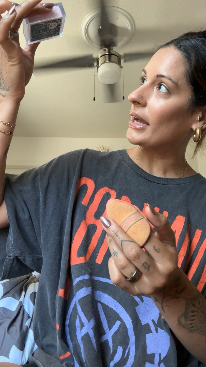 Use a PINK setting powder to brighten dark under eyes!! Huda beauty Cherry Blossom is my fav 

#LTKfindsunder50 #LTKbeauty