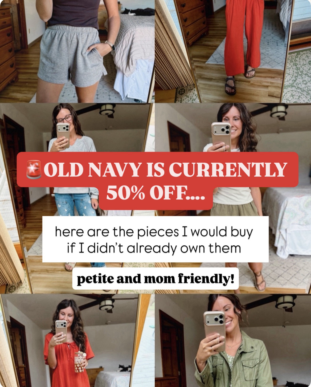 ‼️ OLD NAVY IS 50% off ‼️ 

Here are some pieces I own and love🙌🏽
(Some are older from previous years so I linked similar options too!)

#LTKgrwm #LTKPetite #LTKSaleAlert