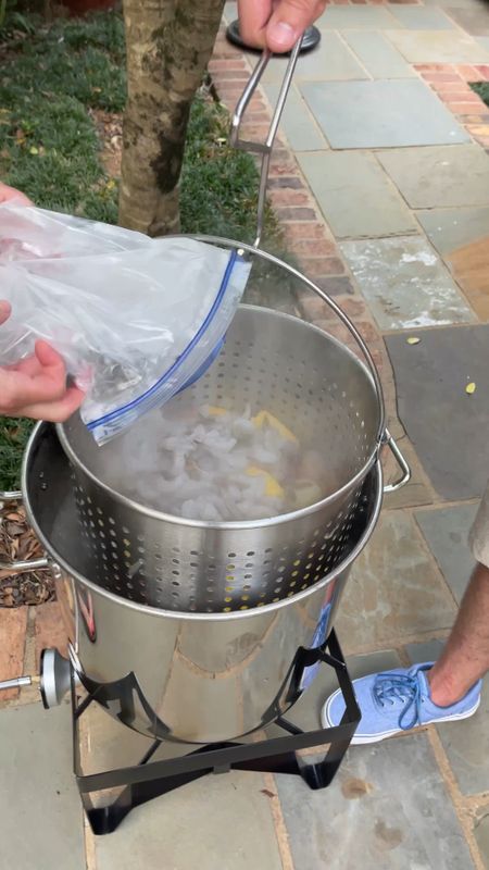 The perfect outdoor celebration…..a Low Country Boil! It was our first time doing this. It was so fun and easy! You can also steam and fry a turkey with this setup! I decided to buy the components separately because I wanted to upgrade to a stainless pot. The 52 quart size was perfect. I’ve also linked hubby’s Father’s Day gifts! #lowcountryboil #shrimpboil #fryturkey #fishfryer #outdoorpatio #outdoorliving #entertaining 

#LTKstyletip #LTKhome #LTKfamily