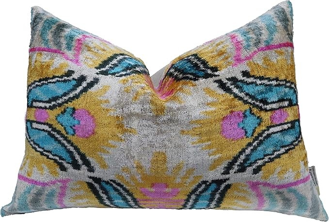 CANVELLO-Exquisite Down Pillow/Throw Cushion: Feather Pillows Elegance & Art | Iconic Throw Pillo... | Amazon (US)