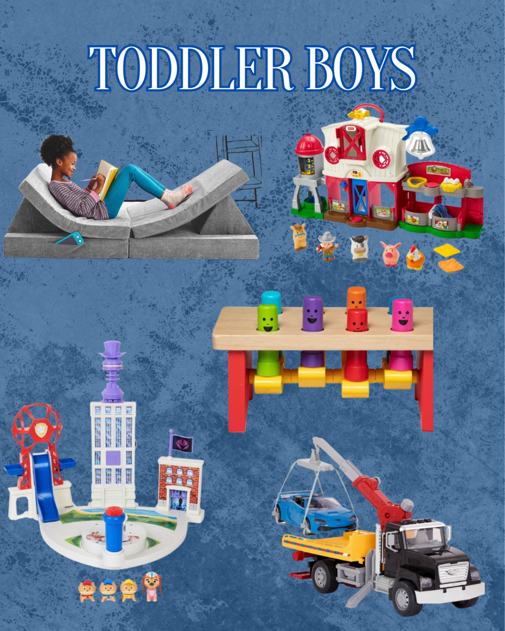I love toddler gifting. They’re so easy to please! This says boys but would really be perfect for boys or girls  

#LTKkids #LTKCyberWeek #LTKfamily