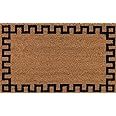 Erin Gates by Momeni Park Greek Key Natural Hand Woven Natural Coir Doormat 1'6" X 2'6" | Amazon (US)