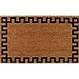 Erin Gates by Momeni Park Greek Key Natural Hand Woven Natural Coir Doormat 1'6" X 2'6" | Amazon (US)