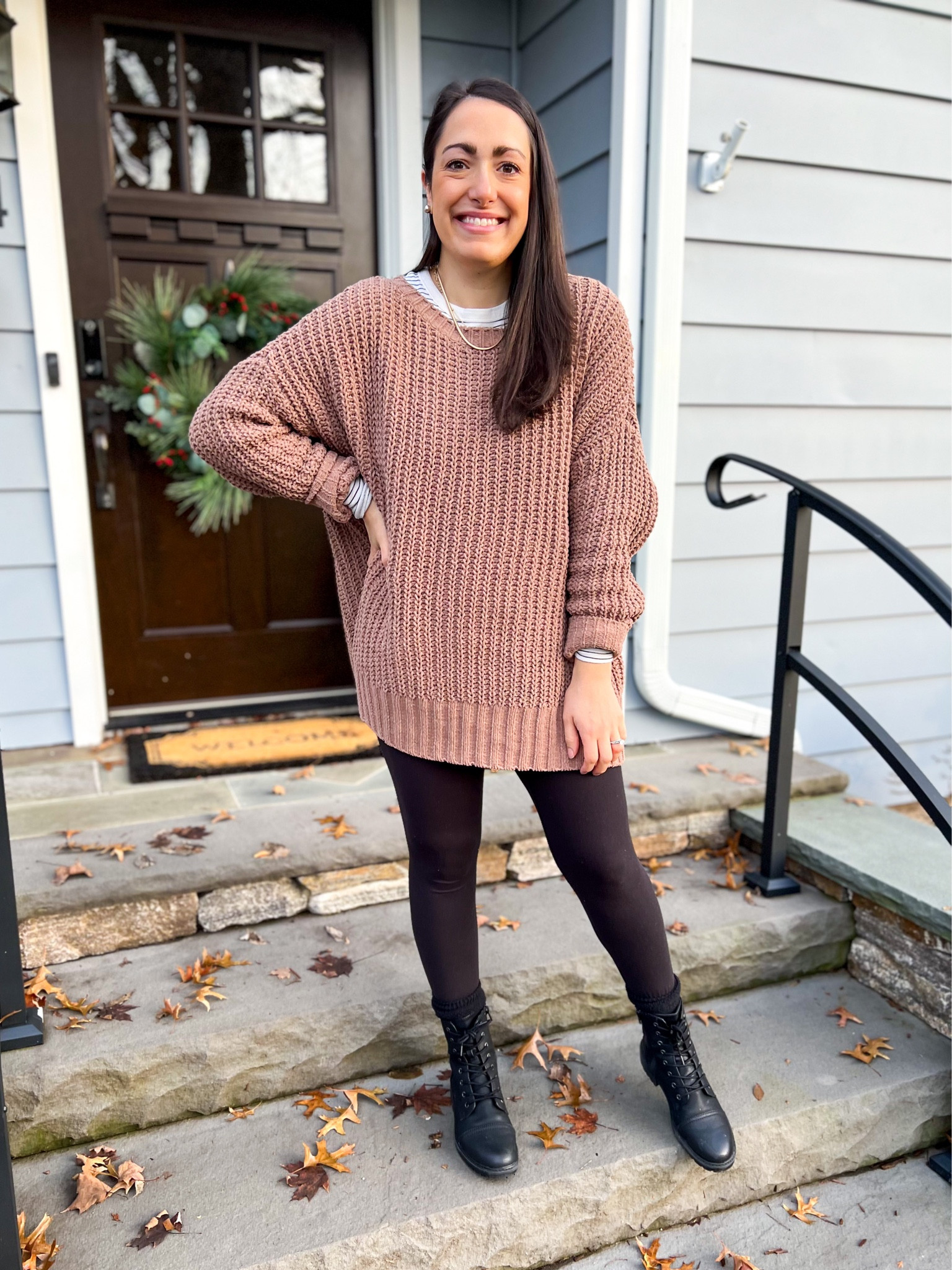 Sweater: small
Leggings: small

#LTKstyletip #LTKworkwear #LTKunder50