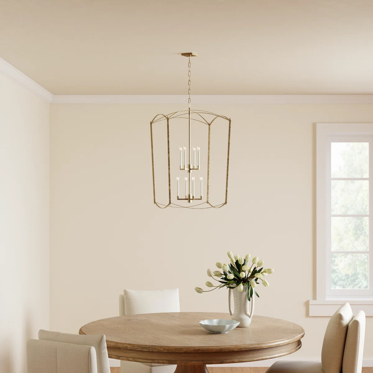 Other DimensionsCanopy1.13'' H X 5'' W X 5'' DFixture40.88'' H X 24'' W X 24'' DOverall Maximum H... | Wayfair North America