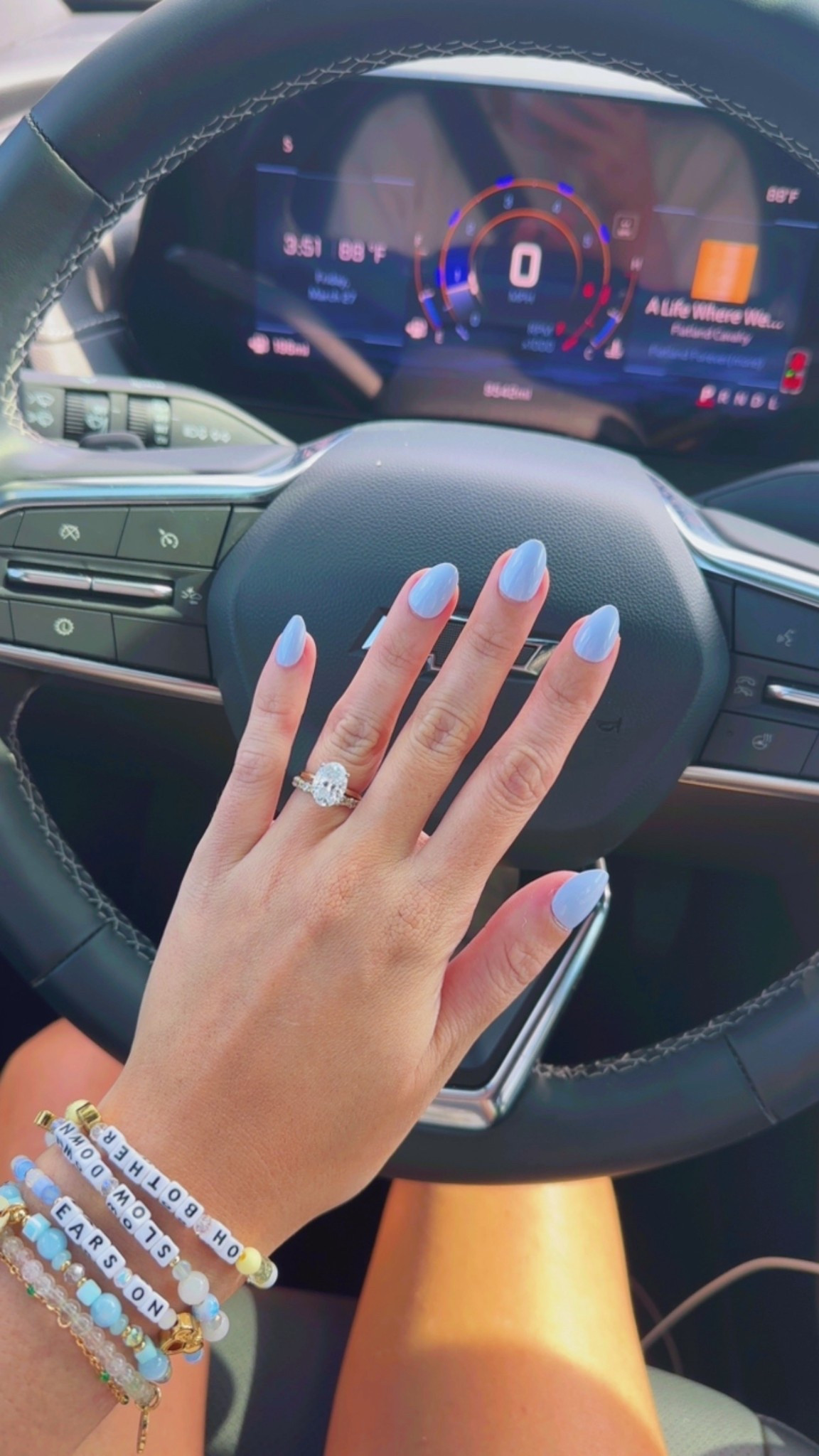 $10 press on nails from target💙 target finds, target beauty, kiss press on nails, almond nails, short nails, nail inspo, blue nails, spring nail ideas, at home nails, affordable nails 

#LTKBeauty #LTKdayinmylife #LTKSaleAlert